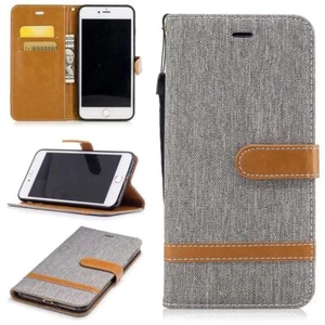 Cover Custodia Cellulare Protezione per Apple IPHONE 8 Plus Case Borsa Wallet - Foto 1 di 7