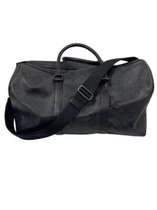 COACH Trekker Bag in Signature Canvas Black/Black/Oxblood L2061 - Picture 1 of 8