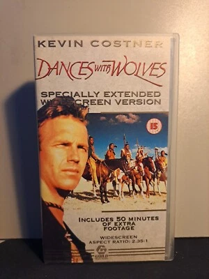 Dances With Wolves Special Widescreen Version - VHS 1990 - Image 1 of 4