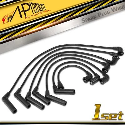 7x Spark Plug Wire Sets for Mitsubishi 3000GT 1997 1998 1999 V6 3.0L SOHC 7mm - Image 1 of 4
