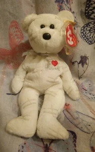Ty Beanie Babies Bear Estrella Fugaz Retirada, I ❤️Exclusivo de Harrods con Etiquetas 64d - Imagen 1 de 6