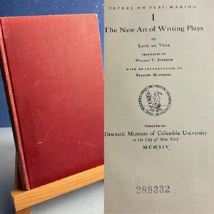 The New Art of Writing Plays~Papers On Play-Making~Lope De Vega~VINTAGE 1914 HC - Bild 1 von 17