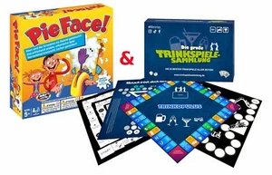 Partyspielebundle: the Big Trinkspielesammlung + Hasbro Pie Face - Picture 1 of 12
