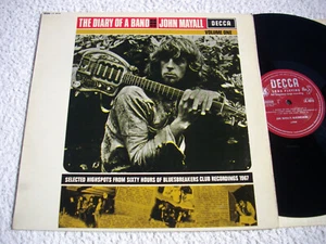John Mayall ‎– The Diary Of A Band Volume One  LK.4918 , LP Album MONO UK - Picture 1 of 11