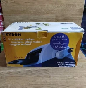 Xyron Model 900 Label, Sticker Maker, Laminator Machine New! Open Box - Picture 1 of 12