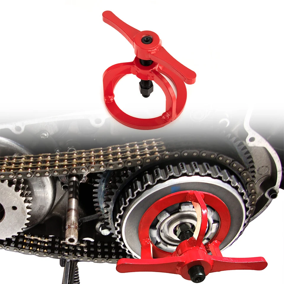 Herramienta de compresión compresor de resorte de embrague rojo para Harley Buell 883 Sportster EVO Foto 1 de 4