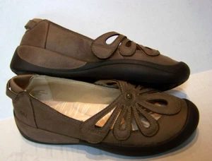 NEW JBU Jambu "Pearl Eco Vegan" Shoes Brown  Cutout Slip On Women Size 8.5M - Picture 1 of 10