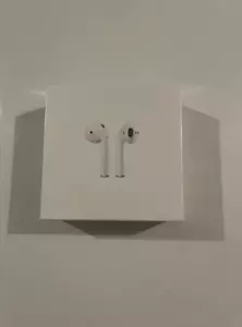 NEW IN BOX AirPods 2nd Generation Bluetooth Earbuds Wireless Charging Case - Picture 1 of 7