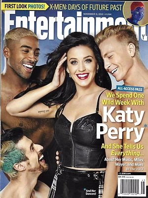 Entertainment Weekly Magazine Katy Perry X-Men Days of Future Past Ariel Winter - Image 1 of 4