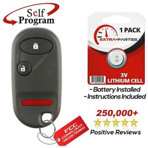 For 2000 2001 2002 2003 2004 2005 2006 Honda Insight Remote Key Fob - Picture 1 of 7