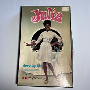 Vintage 1969 Nurse Julia Dress up Kit Colorforms Diahann Carroll