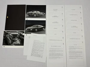 FERRARI 512TR TESTAROSSA INTRODUCTION PRESS FOLDER 1991 | BROCHURE PHOTOS | FR - Picture 1 of 8