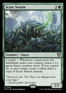 *MtG: SCUTE SWARM - Commander: Outlaws of Thunder Junction Rare* - Bild 1 von 1