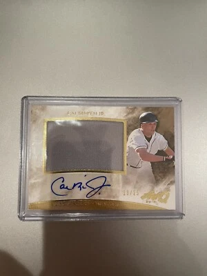 2015 Leaf Q Cal Ripken Jr. Patch Auto /25 - Image 1 of 2