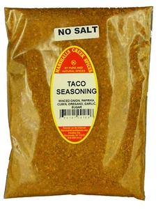 Marshalls Creek Spices (3 pack) TACO SEASONING NO SALT REFILL - Kosher - Picture 1 of 1