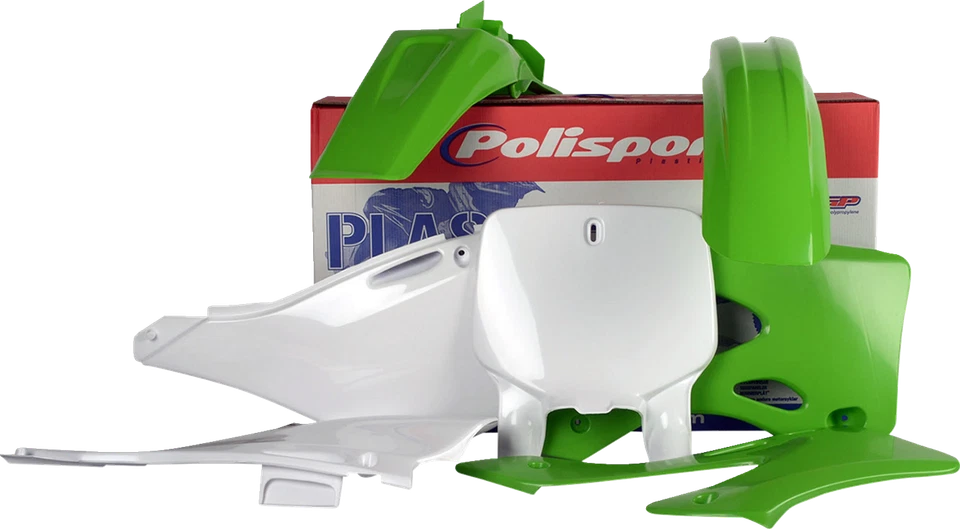 Polisport 90089 пластиковый набор от оригинального производителя цвет 99-02 Kawasaki KX 250 - Изображение 1 из 1