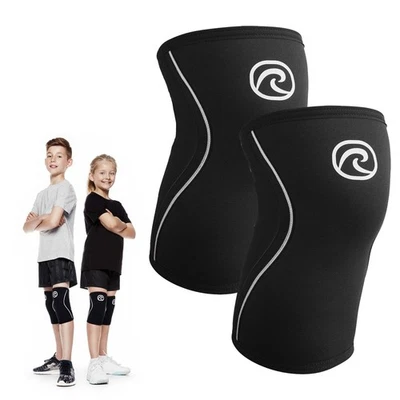 Rodillera Rehband para niños hecha de nopreno de 5 mm, rodillera - Jóvenes niñas y bo... Foto 1 de 4