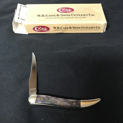 Cuchillo Appaloosa púrpura palillo de dientes Tony Case 610096 vintage Foto 1 de 4