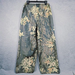 Mossy Oak Camo Hunting Vinyl Pants Mens 2XL XXL Waterproof Camouflage Fishing - Picture 1 of 11