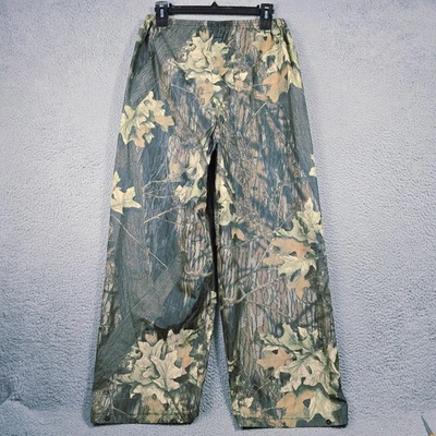Mossy Oak Camo Hunting Vinyl Pants Mens 2XL XXL Waterproof Camouflage Fishing - Image 1 of 4