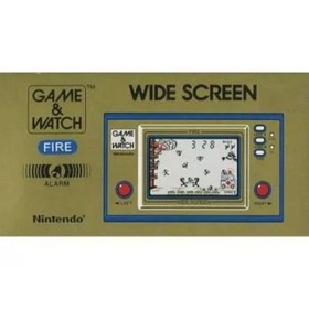 Nintendo Game & Watch FIRE FR-27 Wide Screen Handheld Electronic Game Vintage