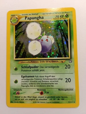 Pokémon Papungha 7/111 Neo Genesis | Holo Rare | Deutsch | Near Mint - Bild 1 von 4