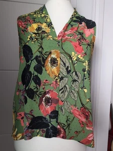 Ladies Smart/Casual Sleeveless Summer Top By Next Size 14 - Picture 1 of 6