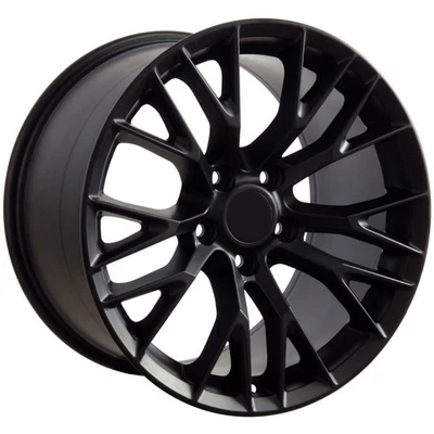 Matte Black Wheel 18x8.5 for 1993-2002 Pontiac Firebird - OWH3258 - Image 1 of 4