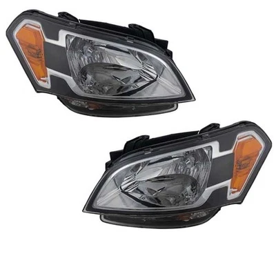 For 10-11 Soul Halogen Headlight Headlamp Front Head Light Lamp w/Bulb PAIR SET Foto 1 de 4