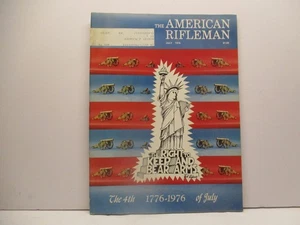 Luglio 1976 NRA American Rifleman Magazine Remington Colt S&W Amo fucile da caccia - Foto 1 di 1