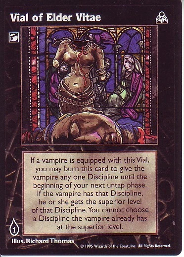 10 x Vial of Elder Vitae VTES CCG Mixed - Image 1 of 1