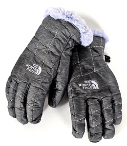 The North Face Youth Girls Mossbud Swirl Glove Winter Gray/ Purple Size S/P - Picture 1 of 7