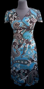 SANDRO FERRONE Kleid Dress aus Viskosejersey Gr. L - Bild 1 von 4