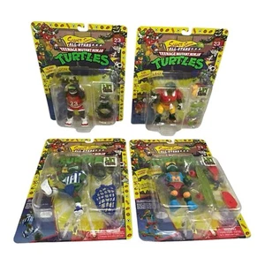 TMNT Sewer Sports All Stars Set of 4 Action Figures 2023 Brand New Sealed - Picture 1 of 13