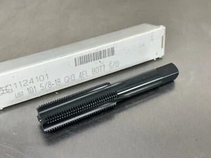OSG 5/8-18 Tap GH3 4FL Straight Bottom S/O 1124101 - Picture 1 of 3
