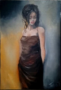 Quadro olio su tela: Contemporaneo - opera originale - Foto 1 di 5