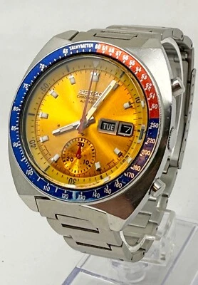 Seiko Pogue 6139-6002 Automatic Chronograph Watch ( freshly serviced) - Image 1 of 4