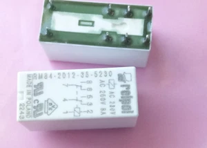 [2 pcs]  Relpol RELAY 2x8A  DPDT RM84-2012-35-5230  PCB/socket  coil 230VAC - Picture 1 of 5