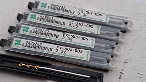 5 OSG EX-SUS-GDS 2,32mm HSSE Bohrer (3 X D HSS-E rostfreie und gummiartige Materialien - Bild 1 von 2