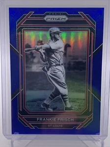 2023 Panini Prizm Blue Frankie Frisch St. Louis Cardinals 102/149 - Picture 1 of 2