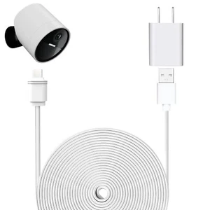 25ft/7.6m Weatherproof Outdoor Charging Cable SimpliSafe Outdoor Security Camera - Picture 1 of 6