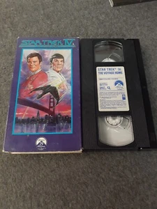 STAR TREK IV 4 THE VOYAGE HOME 1986 VHS MOVIE WILLIAM SHATNER - Picture 1 of 2