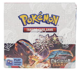 Pokemon Scarlet & Violet: Obsidian Flames Booster Box 36 packs per box, 10 cards