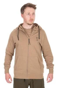 Fox Collection Lw Cremallera Sudadera con Capucha Tostado Ltd Pullover Angel Hoodie Angelpullover Limited - Imagen 1 de 6