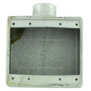 CONDULET® FS22 Two-Gang 3/4" Hub FS Shallow Cast Device Box - Malleable N.I.B. - Picture 1 of 3