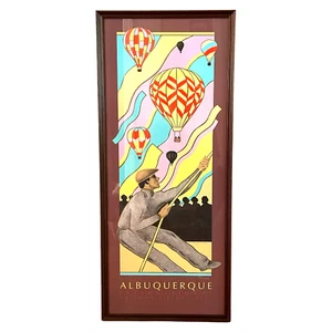 Albuquerque International Balloon Fiesta 1985 Limited Edition Hugh Ricks Poster - Picture 1 of 6
