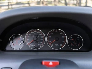 Fits Fiat Punto 1 GT 93-99 Polished aluminum rings for the instrument cluster - Imagen 1 de 7