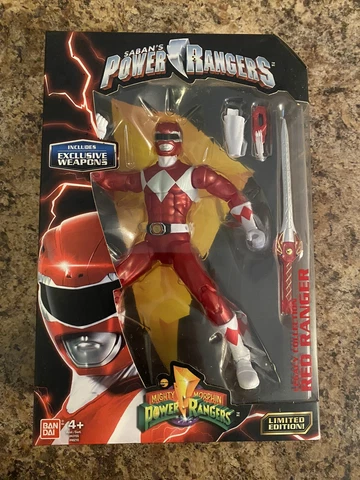 Mighty Morphin Power Rangers Legacy Collection Metallic Red Ranger Limited Ed Cover