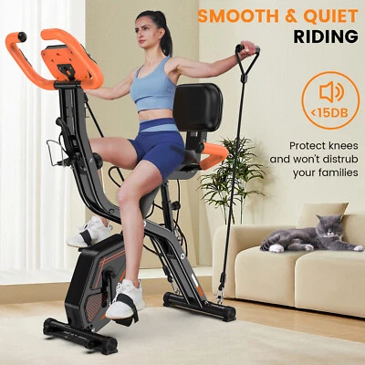 Indoor Exercise Bike Stationary Bike Cycling Bicycle Cardio Fitness Workout Bike - Image 1 of 4