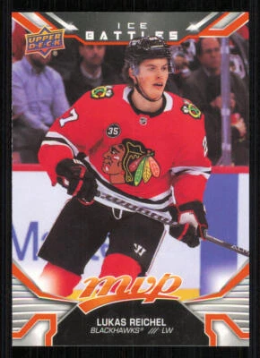 2022-23 Upper Deck MVP Ice Battles #234 Lukas Reichel SP - Image 1 of 2